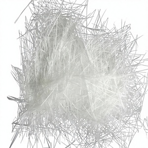 Fil dur en fibre de verre hachée fil haché en fibre de verre sans alcali coupé au hasard - Product Image 1