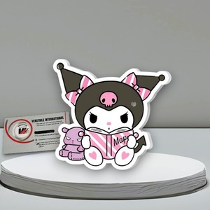 Plaque d'extension de cils magnétique en acrylique de haute qualité, motif papillon, cercle, diamant, cœur Kuromi, Hello Kitty - Product Image 1