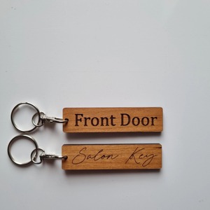 Geometric Design Wooden <b>Key</b> <b>Chains</b> Two Tone Wooden <b>Key</b> <b>Chains</b> Solid Finish Wooden <b>Key</b> <b>Chains</b> Wholesale Factory Price Item Wooden - Product Image 2
