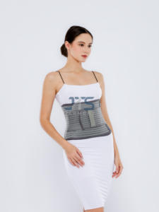 Ceinture de maternité respirante et lavable en coton, avec bande élastique antibactérienne en nano bambou de qualité supérieure, pour garder la peau au frais - Product Image 5