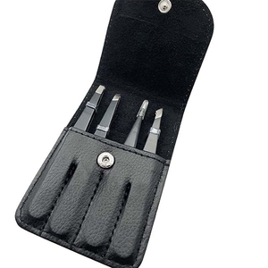 Pinzas para Cejas de Alta Calidad con Agarre Cómodo, Pinzas para Cejas con Diseño Impreso para Principiantes en el Cuidado de la Belleza - Product Image 2