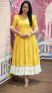 Robe évasée en coton rêveuse, beauté intemporelle, robe maxi en coton, élégance au quotidien, robe maxi, charme festif, robe en coton - Product Image 1
