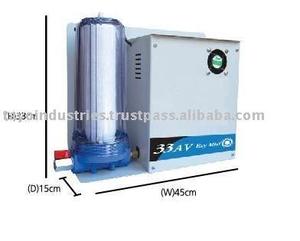 Tayo Industrial Wall-Mounted Water Mist Fan 18-28.9 High Velocity Metal Electric <b>Outdoor</b> Use Mechanical <b>Timer</b> Easy Installation - Product Image 2