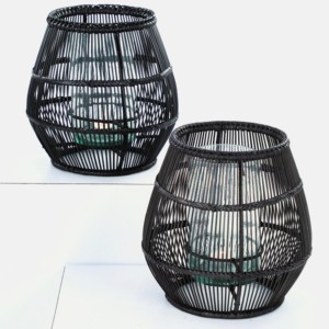 <b>Decorative</b> candle holders great quality handmade rattan lanterns and <b>jars</b> for candles holder - Product Image 6