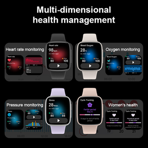 2025 Square Fashion Smart Watch Manufacturer 1.85&quot;AMOLED BT Call 3ATM Waterproof AI Voice <strong>CE</strong>, FCC RoHS Certified for IOS&amp;Android - Product Image 6