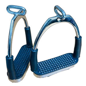 Estribos Flexibles de Alta Calidad para Montar a Caballo, Reposapiés Antideslizantes de Acero Inoxidable para Todos los Niveles, Tamaños y Colores Personalizables - Product Image 1