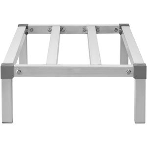 Scaffalatura Commerciale in Alluminio Saldato da 8FT, Capacità 36FT X 20FT, per Alimenti, con Portata di 1000 Libbre, Scaffali Utilitari per Stoccaggio - Product Image 5