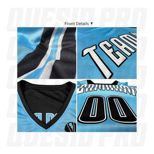 Maillot de basket-ball entièrement personnalisé par sublimation, uniforme de sport d'équipe pour enfants, jeunes et adultes avec broderie, vêtements de sport - Product Image 5