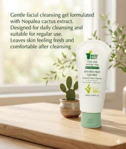 Nettoyant visage hydratant au cactus 100g, marque privée, pour peaux normales, format voyage, laisse la peau douce. - Product Image 3