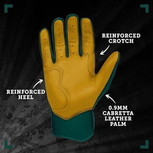 Nuevos Guantes de Bateo de Softbol Unisex Profesionales Personalizados OEM, Guantes de Bateo de Béisbol de Cuero de Cabra para Protección de Manos - Product Image 6
