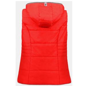 Femmes hiver chaud à manches courtes gilet léger sans manches vêtements d'extérieur décontractés Style rétro bouffant gilet rembourré manteau - Product Image 2