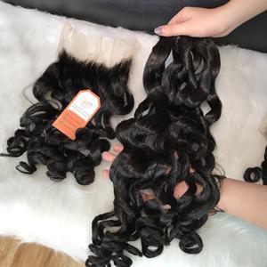 Extensiones de cabello humano 100% puro sin procesar de larga duración grado 12 de origen vietnamita, venta al por mayor - Product Image 5
