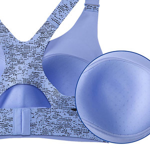 Soutien-gorge de sport respirant et écologique à prix de gros, personnalisé, pour le yoga, le fitness et la course, à maintien élevé pour femme - Product Image 6