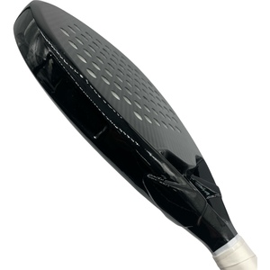 Raquette de padel en carbone premium avec compresseur de balles, noyau en nid d'abeille PP 12K, épaisseur 38 mm, poignée en PU, poids 350-370 g - Product Image 1