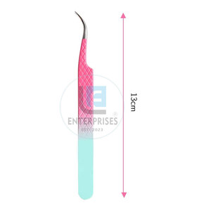Pince à épiler pour extensions de cils, dernière conception, fabriquée au Pakistan, couleur unie - Product Image 4