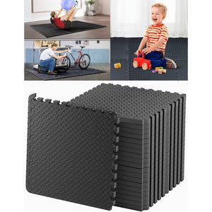 Set di 20 Tappetini Puzzle in Schiuma EVA ad Alta Densità Kangler, Piastrelle Incastrabili per Allenamento Domestico ed Esercizi in Palestra - Product Image 1