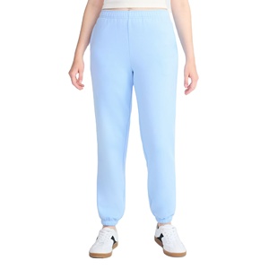 Pantalons de jogging en coton pour femmes grandes tailles, couleur bleu ciel, best-sellers, élégants, couleur unie, décontractés, pour le sport - Product Image 2