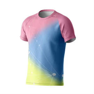 T-shirt de sublimation pour homme, dernière collection 2025, nouveau style estival, couleur tendance, t-shirt sublimé pour homme - Product Image 1