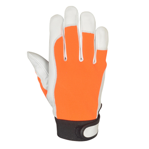 New Style Custom Design Anti-static Grain Texture Leather Working <b>Gloves</b> Anti-Slip Hand Protection Wholesale - Product Image 6