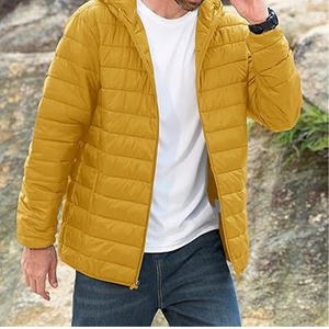 Blouson matelassé vintage personnalisé, respirant et chaud, vente en gros, qualité supérieure, modèle vierge - Product Image 2