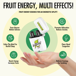 Uwake tinh dầu bạc hà hương liệu Mũi inhaler khắc phục với làm mát thảo dược tự nhiên tinh dầu - Product Image 4