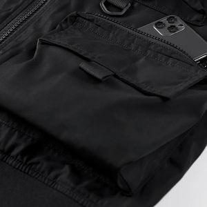 Chaqueta Táctica de Invierno para Hombre, de Lona Softshell Acolchada, con Cuello Alto, Múltiples Bolsillos, Impermeable y de Secado Rápido, para Camping y Pesca - Product Image 4