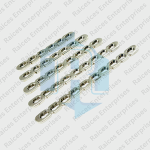 RAICES ENTERPRISES Placas de Reconstrucción de Acero Inoxidable de 3.0mm con Certificación CE X6-X10 para Cirugía Veterinaria con Tornillos Corticales - Product Image 3