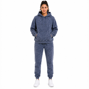 Women's <b>Oversized</b> Tracksuit Matching Set Custom Logo Hoodie <b>Joggers</b> Casual Outfit Activewear Everyday Wear 2026 - Product Image 3