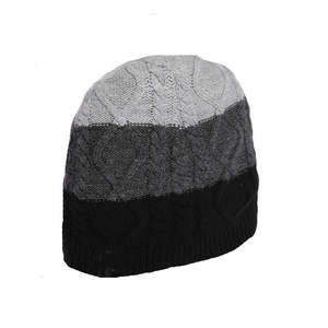 Wholesale High Quality 100% Wool Winter Hand Knitted Breathable <b>Waterproof</b> Unisex Adults <b>Beanie</b> Caps Custom Logo New Style Best - Product Image 5