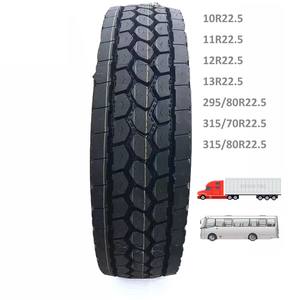 Nouveau pneu de camion commercial 11R22.5 18PR certifié DOT ECE GCC, radial sans chambre à air pour applications de direction, d'entraînement et de remorque, avec garantie et charge utile - Product Image 3