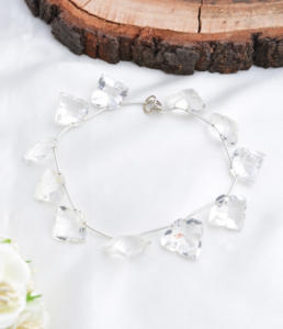 Perles de pierres précieuses naturelles sculptées en forme de feuille, 9,5 pouces, pour la création de bijoux fins - Product Image 2