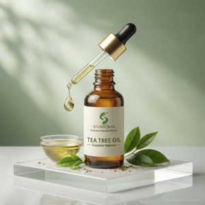 Aceite Esencial de Árbol de Té para el Cuidado del Cabello, Cuidado de la Piel, Jabones, Cosméticos, Mezclas Aromáticas y Requisitos de Suministro a Granel - Product Image 1