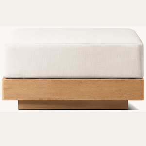<b>Storage</b> Ottoman Sofa with Teak Wood Frame and Eco-Friendly Foam for Bedroom and Indoor/Outdoor Use - Product Image 6