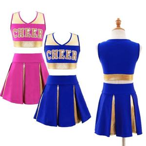 Uniformes de animadora/danza para mujer y niña, los más populares, con estampado, conjunto de CHEERLEADING en venta, hecho en Pakistán - Product Image 1