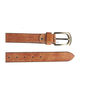 Cinturón informal de cuero de grano completo con hebilla de latón vintage clásico para hombre superventas personalizado en todos los tamaños y colores - Product Image 3