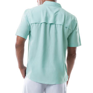 Camisas de Pesca con Botones y Cuello, Manga Corta, Protección Solar UV, con Logotipo Personalizado, para Hombre - Product Image 2