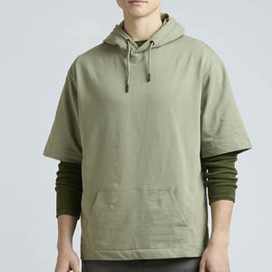 Sudadera con Capucha de Doble Capa para Hombre, Acogedora y Transpirable, 100% Algodón Felpa, para Mayor Calidez y Durabilidad en Invierno - Product Image 1