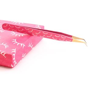 Pince à cils conçue pour une application sans effort de faux cils avec une pointe incurvée précise permettant une prise facile - Product Image 5