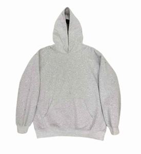 Sudadera con Capucha Oversize Personalizada con Bordado de Pedrería para Invierno, Estilo Urbano, 350gsm, Forro Polar de Algodón, Ropa para Hombre al por Mayor - Product Image 4
