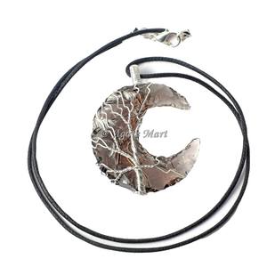 Wholesale Natural <b>Crystal</b> <b>Healing</b> Stones Necklace Red Jasper Oval Wire Wraped Pendants Spiritual Jewelry Sale - Product Image 5