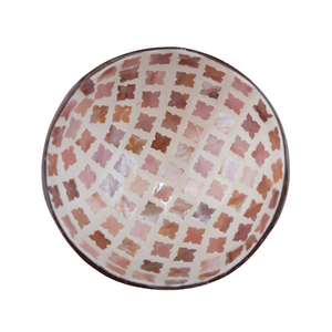 Bol en laque de coquillage et de noix de coco fait à la main origine du Vietnam en gros au meilleur prix - Product Image 1