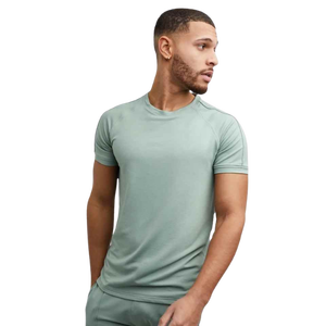T-shirt de sport décontracté pour homme à manches courtes, coupe régulière, impression photo personnalisée, 180 grammes, compressé, respirant, écologique, séchage rapide - Product Image 5