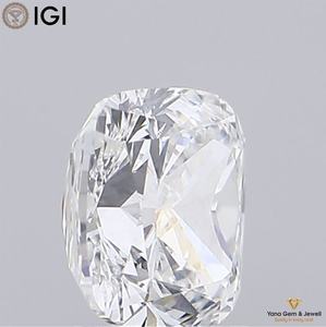 Diamante Cultivado en Laboratorio CVD de 3.00 Quilates con Certificación IGI, Claridad VS2, Color E, Corte Cojín, para Anillo de Compromiso Personalizado - Product Image 5