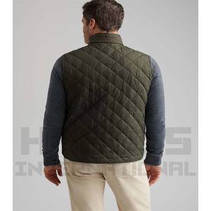 Gilet matelassé sans manches personnalisé, nouvelle arrivée, gilet matelassé sans manches tendance pour l'hiver pour hommes |   Gilet sans manches matelassé - Product Image 6