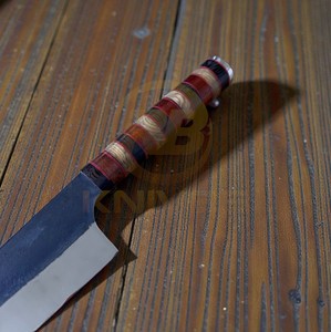 Custom Handmade Carbon Steel Chef <b>Knife</b> Razor <b>Sharp</b> <b>Kitchen</b> <b>Knife</b> Wood Handle Professional Cooking <b>Knife</b> OEM Bulk Supply - Product Image 6