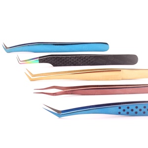 Minimise la fatigue des mains pour les longues sessions résistant à la corrosion rouille assure une durabilité à long terme nouvel ensemble de pinces à cils - Product Image 5