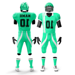 Vintage Club Uniform Manufacturer High Quality Soccer Uniform Kits Customize Name and Logos American Football Uniform Design - Product Image 4