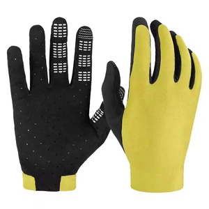 Gants de moto en cuir PU durables, respirants, imprimés, pour course, VTT, BMX, motocross, cyclisme, avec écran tactile et sangle réglable - Product Image 3