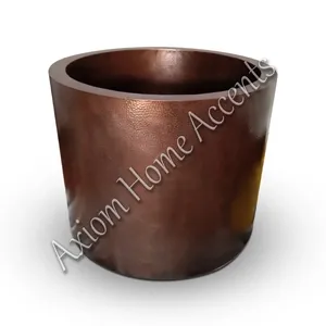 Bañera de Cobre Forjada a Mano, Diseño Independiente Tipo Spa para Adultos, Detalles Axiom para un Toque Atemporal en el Hogar - Product Image 5