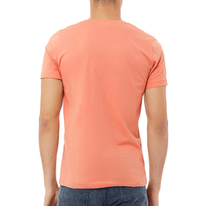เสื้อยืดผู้ชายสั่งทำพิเศษสำหรับฤดูร้อน ผ้าฝ้าย/ใยสังเคราะห์ ระบายอากาศได้ดี แขนสั้น ลายเรียบ ของขวัญส่งเสริมการขาย คุณภาพสูง - Product Image 5